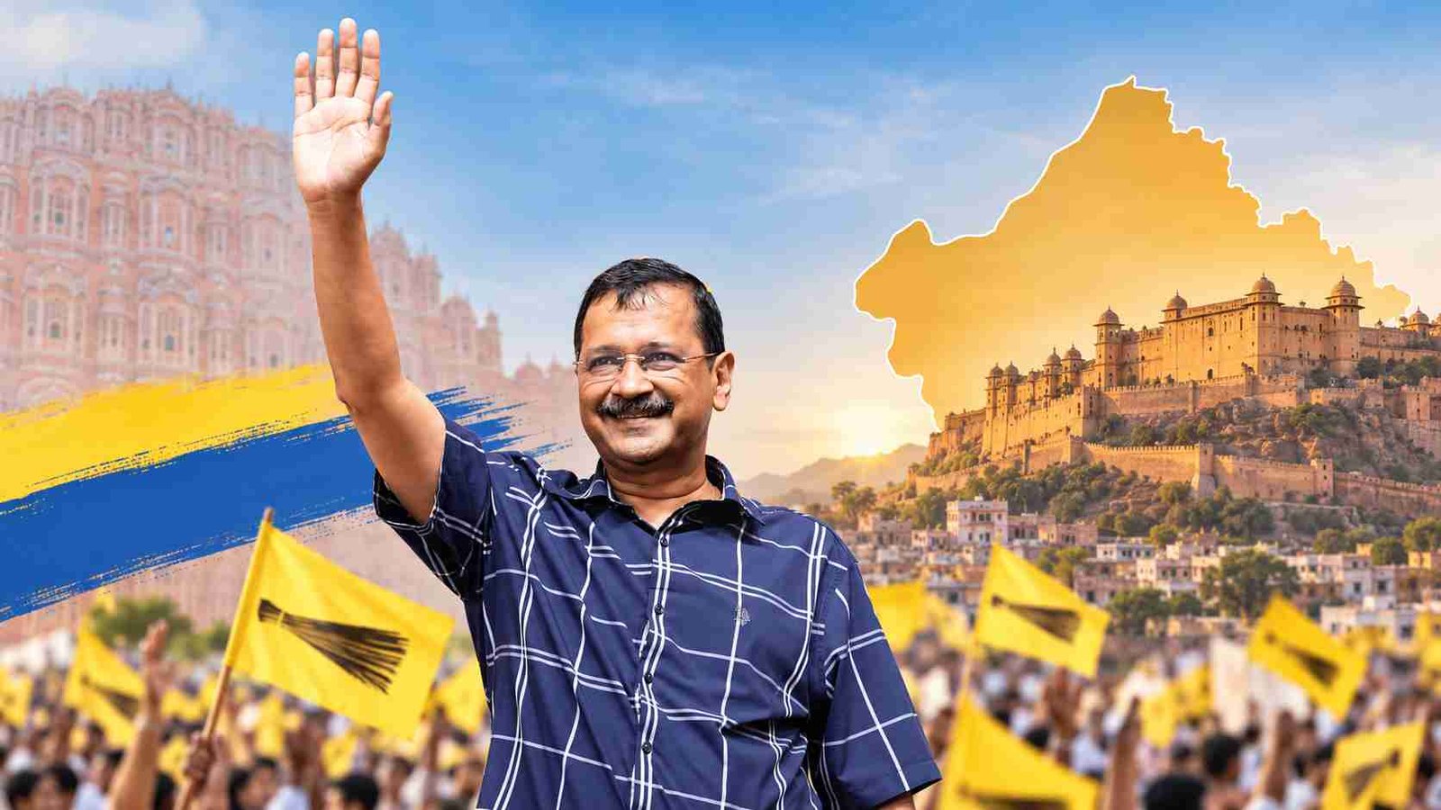 AAP Announces First List of 60 Candidates for Rajasthan Panchayati Raj Elections