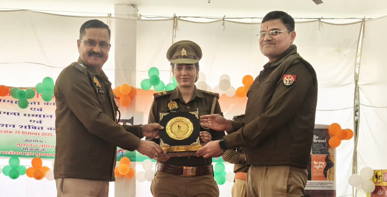 “I Am on Duty, You Are Safe”: SI Samiksha Thakur Becomes a Shield for Women and Girls in Moradabad