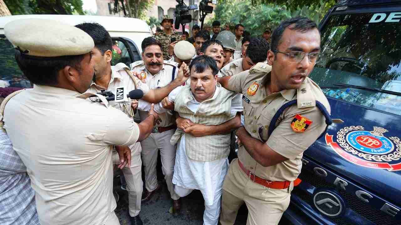 Modi Government Has Imposed an Undeclared Emergency in Delhi, Crossed All Limits of Brutality: Sanjay Singh