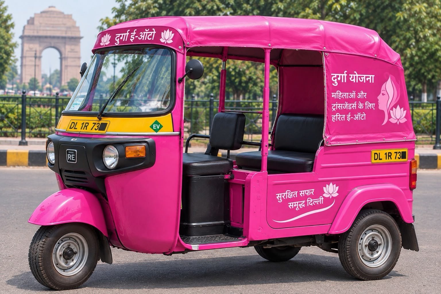 CM Rekha Gupta launches digital portal for Durga E-Auto Scheme, 1,300 pink e-autos to be allotted in first phase