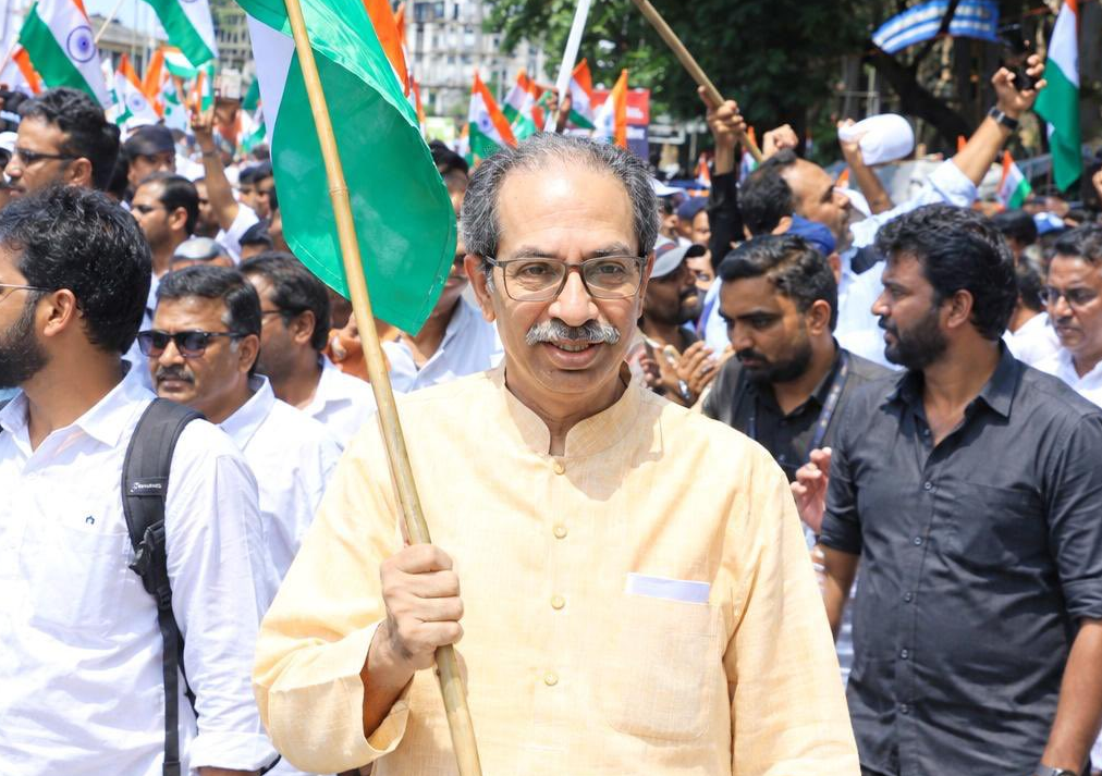 Uddhav Sena Accuses Centre, Maharashtra Government of Creating ‘Civil War-Like Situation’ Over Police Action on Protesters