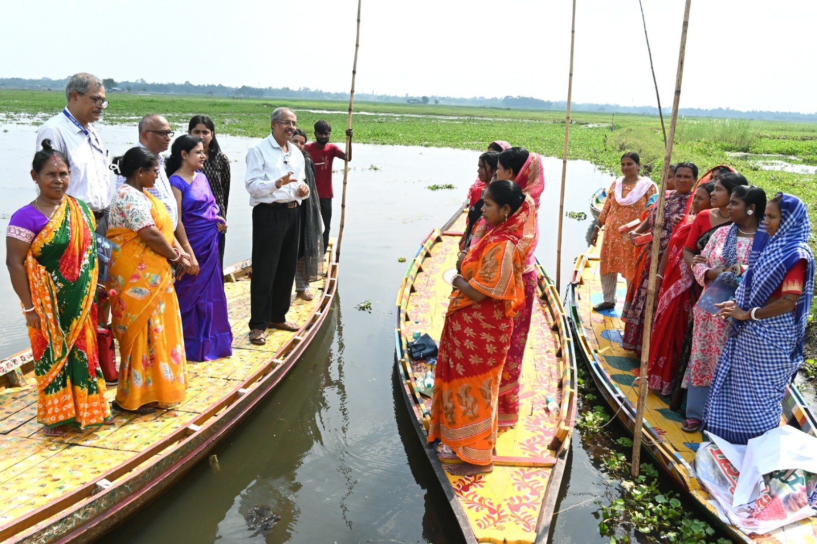 ICAR-CIFRI Champions Women’s Empowerment through Sustainable Fisheries and Eco-Aqua Tourism on Mahila Kisan Diwas at Bartir Beel