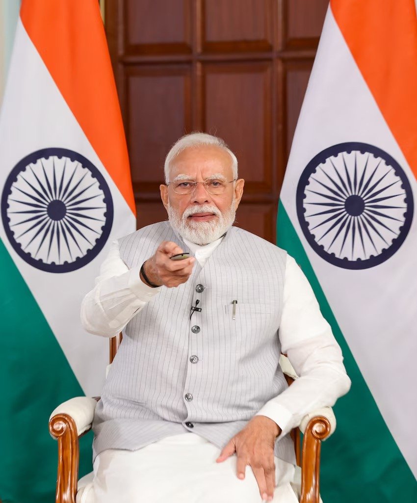 Modi inaugurates five development projects worth ₹3,350 crore in LadakhM Modi inaugurates five development projects worth ₹3,350 crore in Ladakh