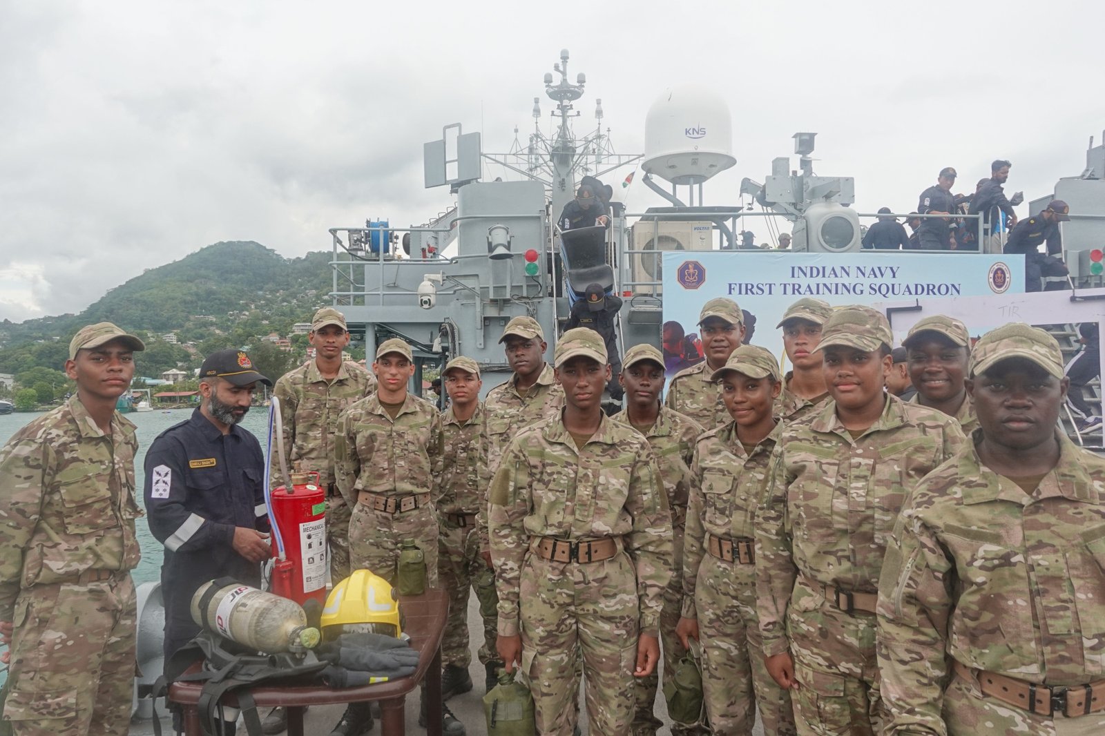 First Training Squadron Departs Seychelles, Reinforcing Maritime Cooperation