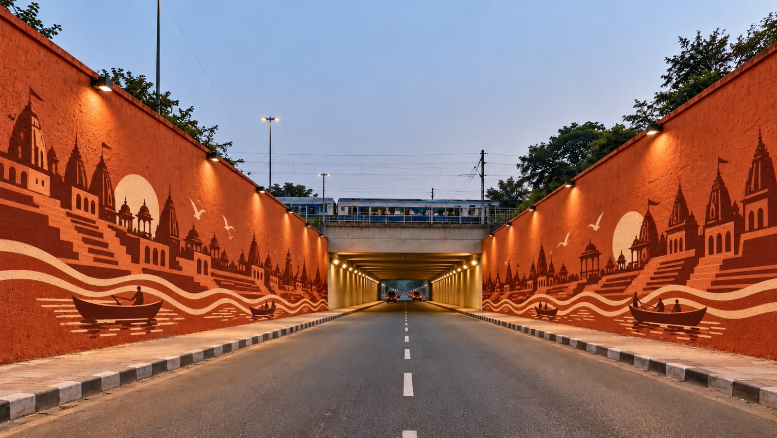 Varanasi Gets a Makeover Ahead of Air Show, Walls to Showcase Ganga Ghats