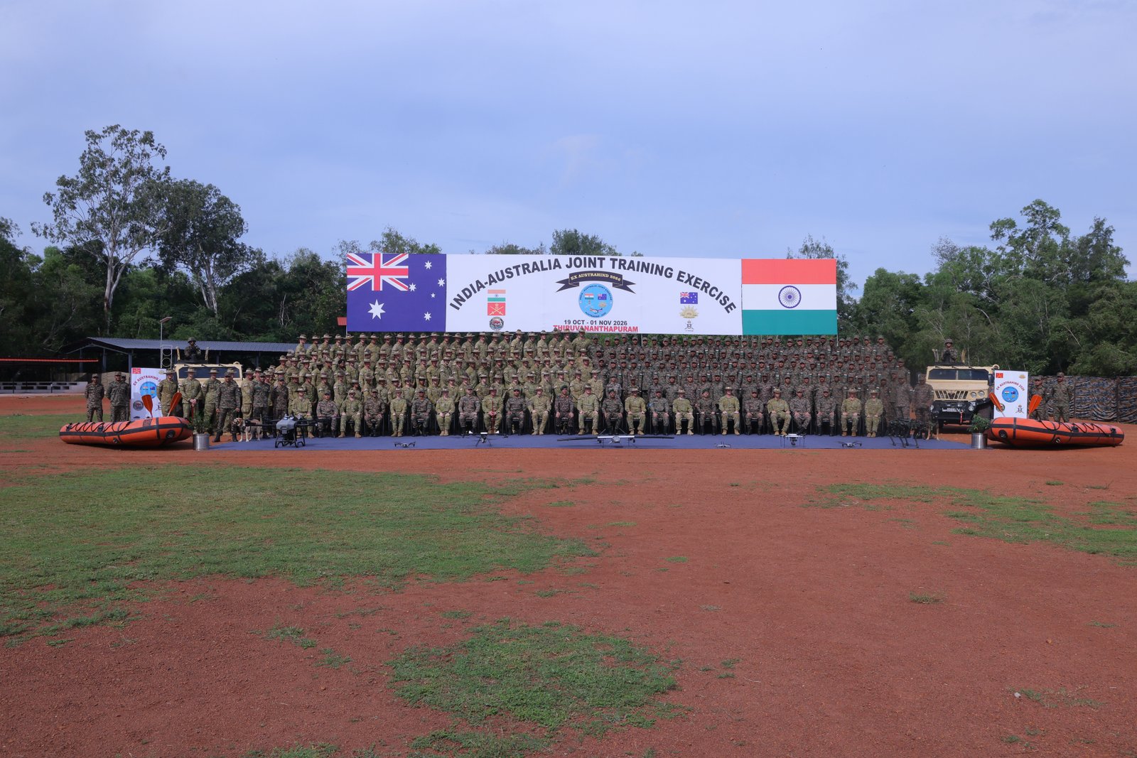 India-Australia Joint Exercise AustraHind Begins in Thiruvananthapuram