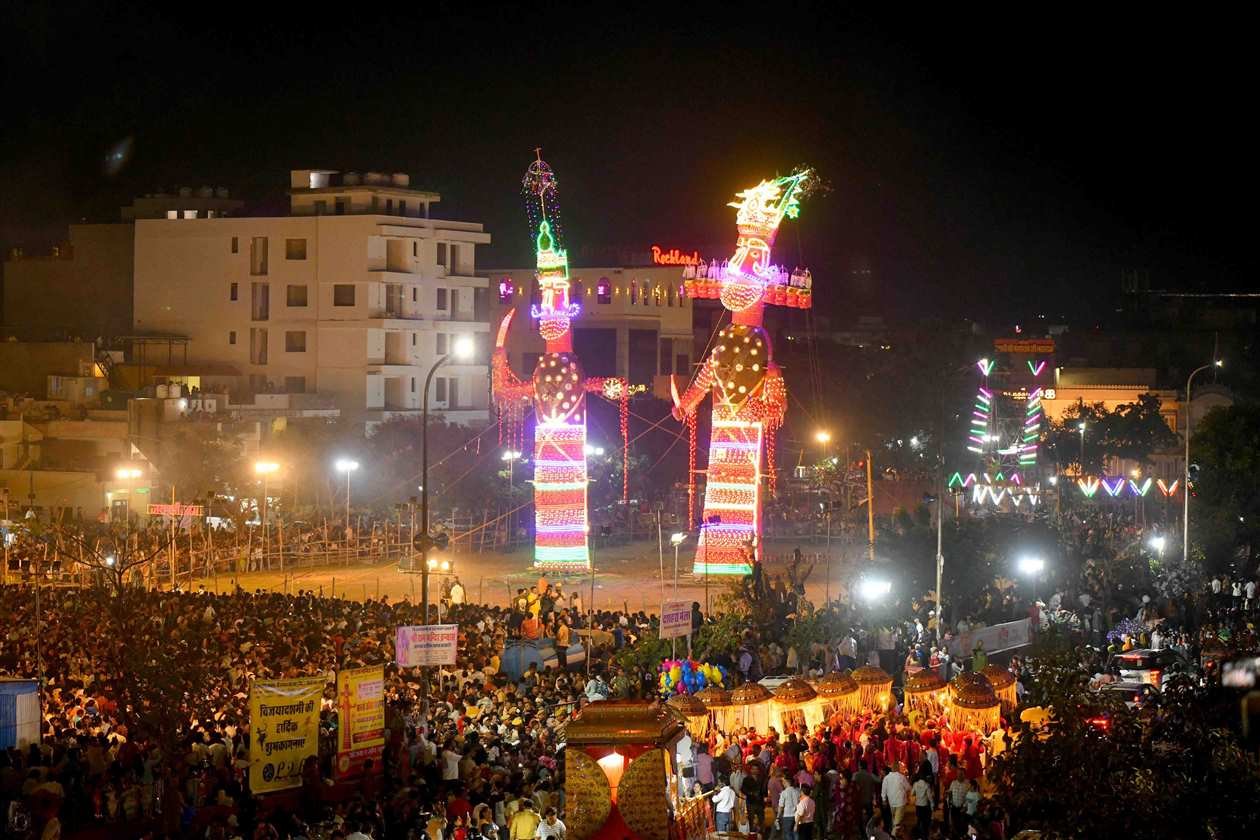 Rajasthan CM Bhajanlal Sharma Calls for Eradication of Social Evils on Vijayadashami