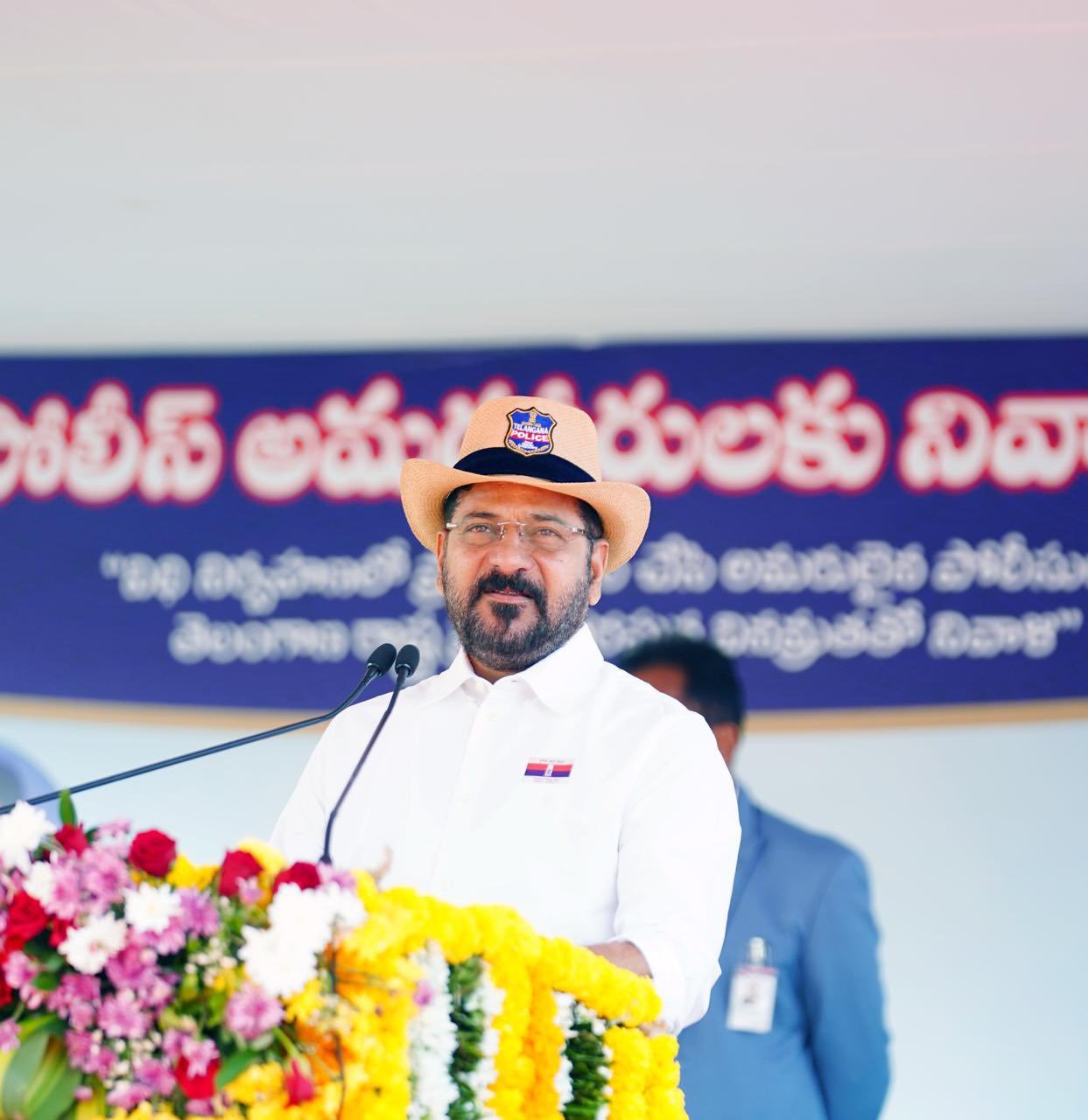 Telangana to Fill All Police Vacancies by 2028, CM Revanth Reddy Announces Major Increase in Ex Gratia for Martyrs’ Families