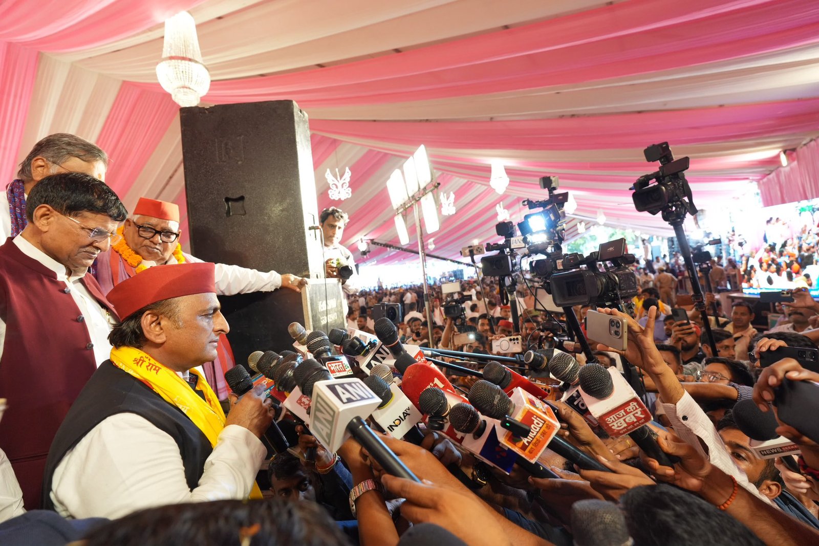 BJP Is the Real Crisis, People and Farmers Will Remove Yogi Government: Akhilesh Yadav