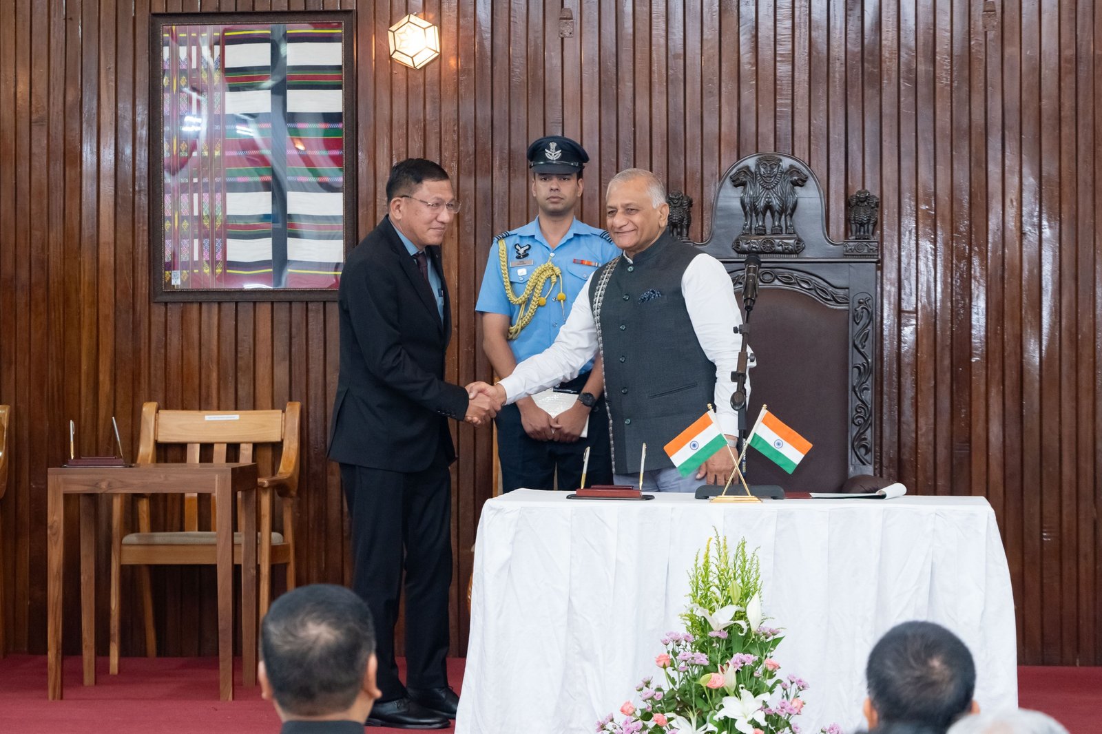 Mr. H. Lalengmawia takes oath as State Chief Information Commissioner