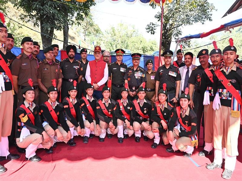 Governor inaugurates Sarvadharma Sthal at Himachal Pradesh NCC Battalion in Mandi