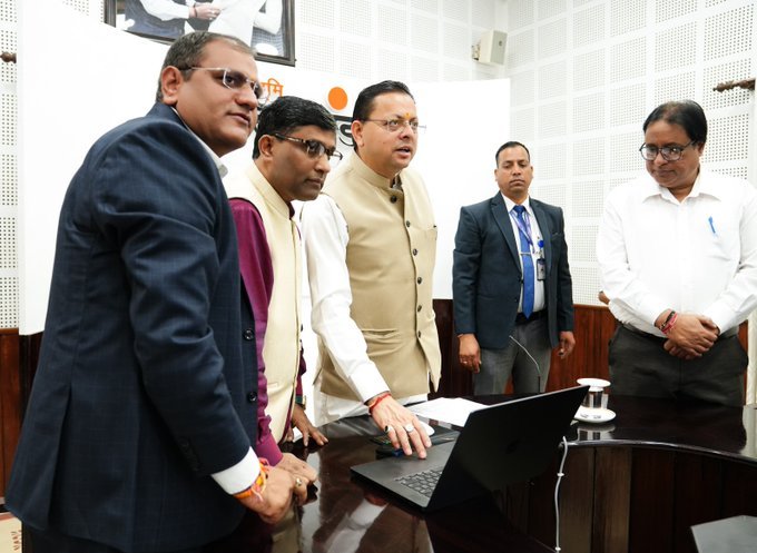 CM Launches Voice Collection Portal for Garhwali, Kumaoni and Jaunsari Languages