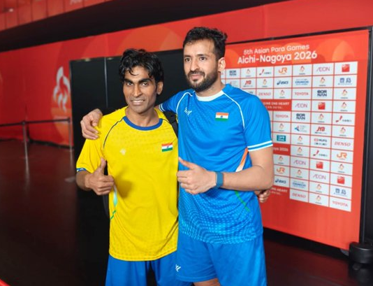 Asian Para Games 2026: Nitesh Kumar, Naveen Sivakumar Win Gold; Nithya Sre Sivan and Thulasimathi Murugesan Claim Silver
