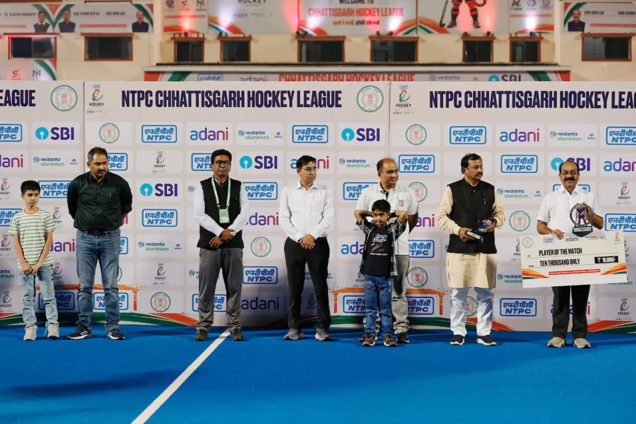 Chhattisgarh Hockey League: Nyayd hani Knights Beat Sanskardhani Strikers 5-3, Chakradhar Champions Strengthen Semi-Final Hopes
