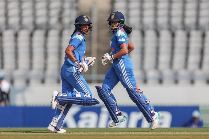 Harmanpreet Kaur, Deepti Sharma Smash Centuries as India Post 328/6 Against Zimbabwe in 2nd Women’s ODI