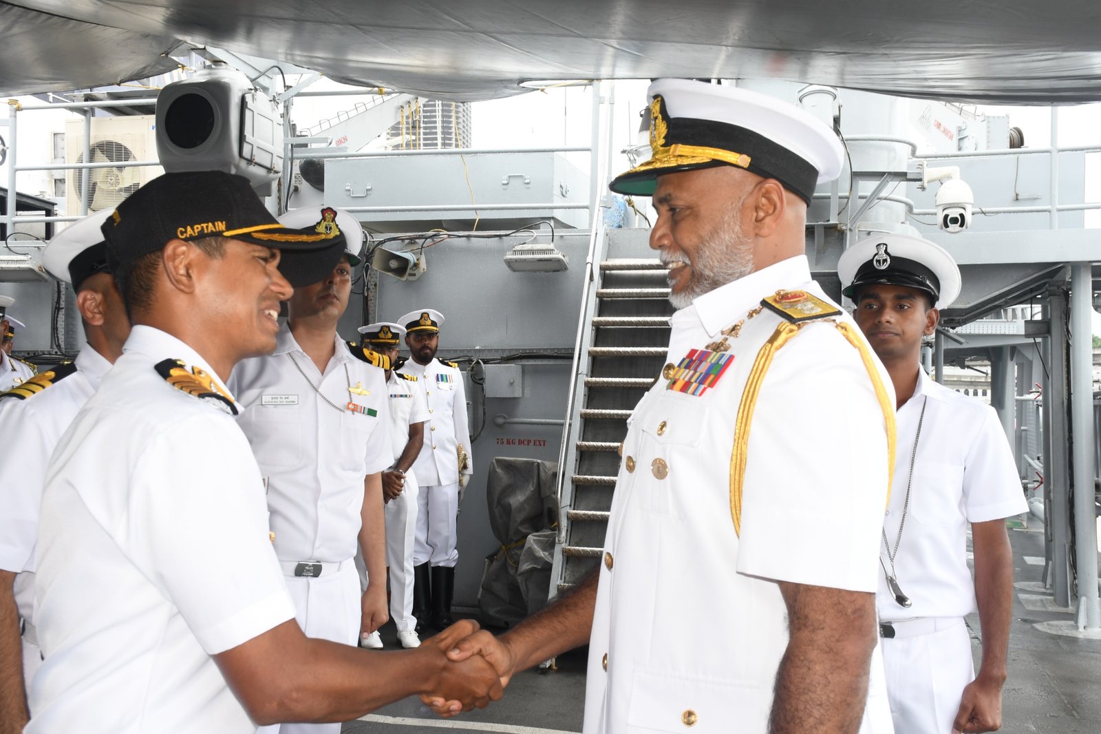 First Training Squadron Of The Indian Navy Arrives At Colombo, Sri Lanka