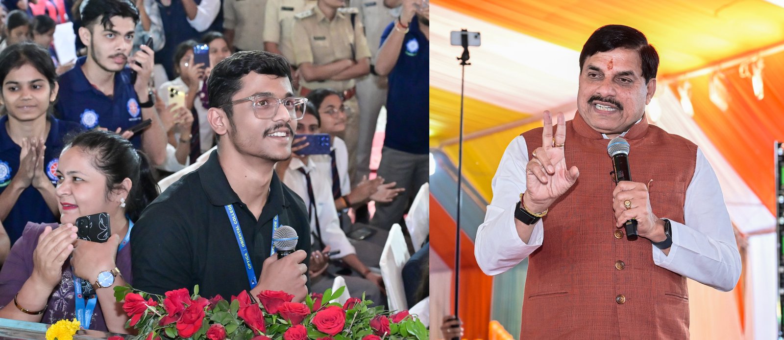 Indias Democracy is Secure in Hands of Youth: CM Dr. Yadav