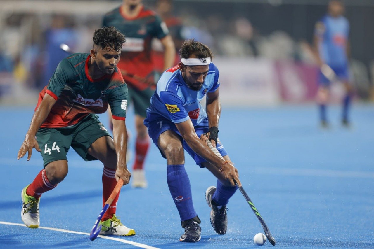 Shahrukh and Ashish Purti Lead Sanskardhani Strikers to First Win, Beat Rajdhani Royals 4-2